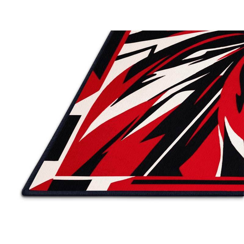 Ember Resonance Rug, Rectangle 6' x 9'