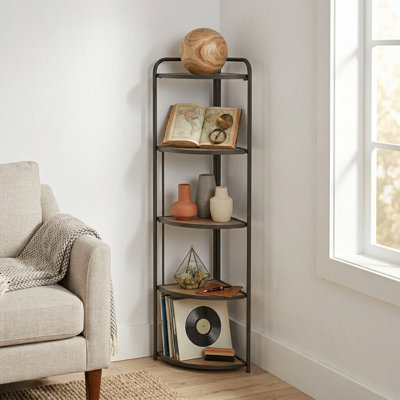 Teshima 13.75'' W Steel Shelving Unit