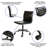 Abed Piece Writing Desk Office Set