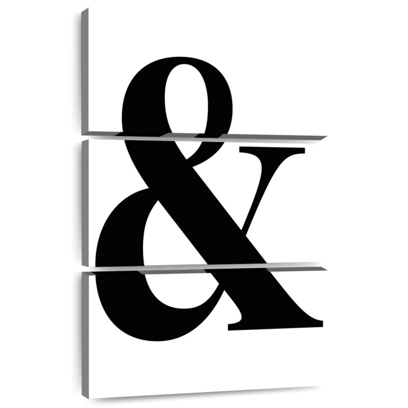 Esperluette Tergel Minimalist, H 32 po x l 20 po