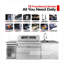 Barbecue au gaz SC2404B Island de 96 pouces avec 6 brûleurs, 85 000 BTU, acier inoxydable en argent