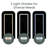 LED Mirror Jewelry Cabinet Standing, Lockable Jewelry Armoire with Full-Length Mirror and Adjustable LED Lights-540419011