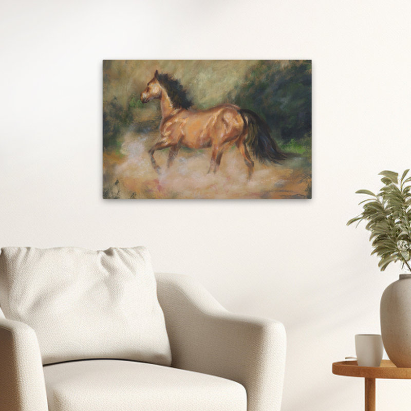 Beauté sauvage - Art contemporain au galop, H 24 po x l 16 po