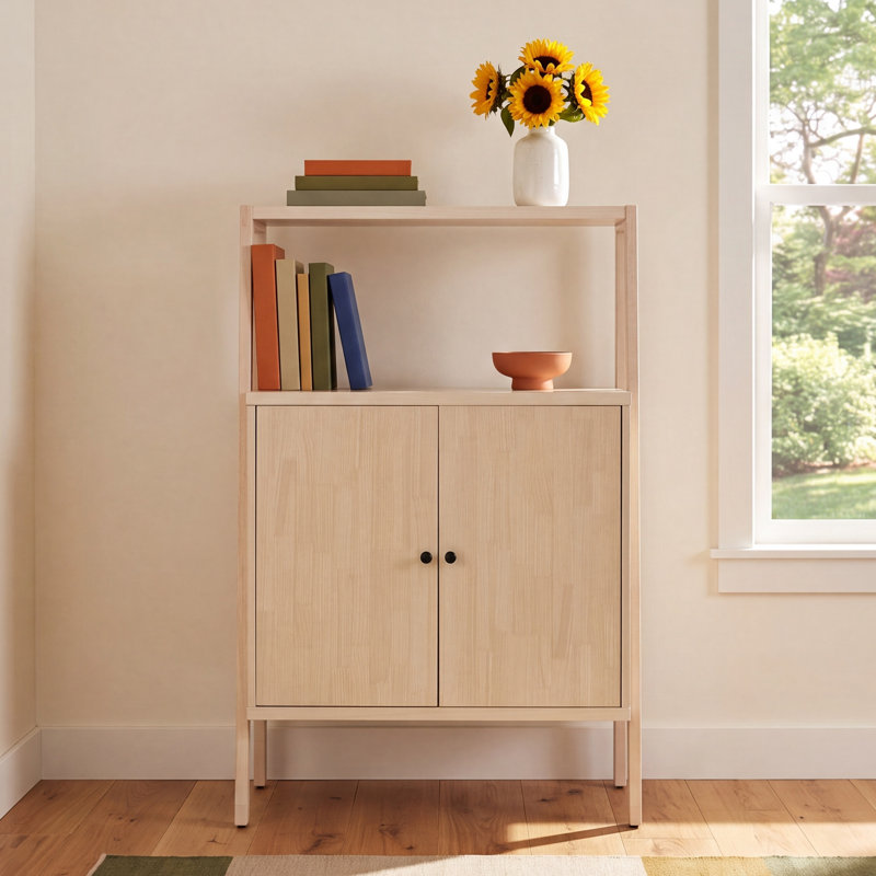 Faulkner 32'' Bar Cabinet, Natural