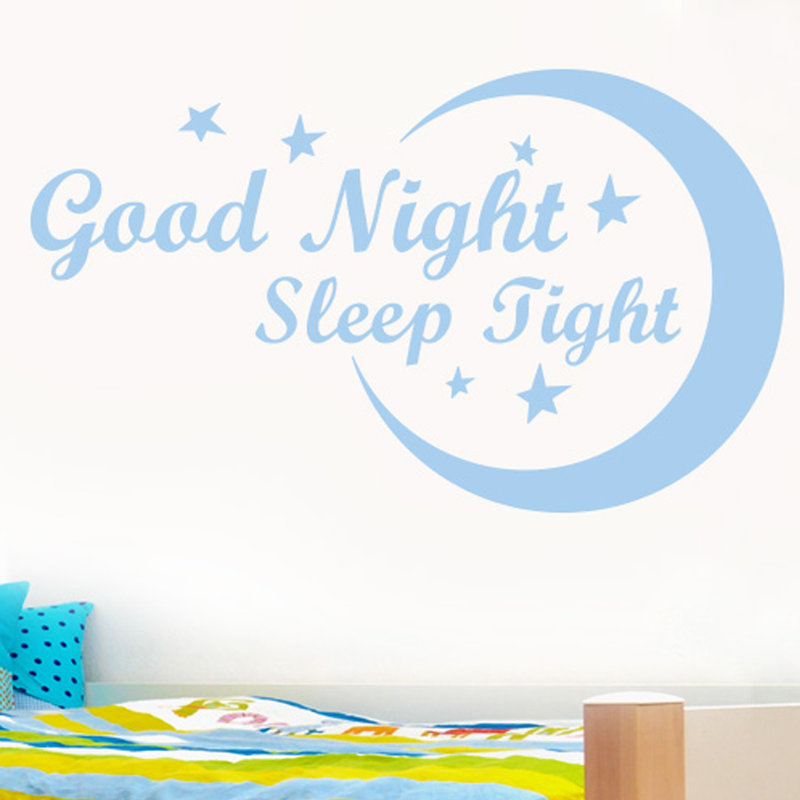 Wall Decal, Light Blue, Large