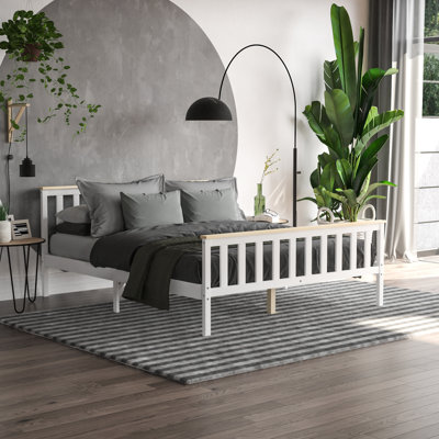 Solid Wood Bed