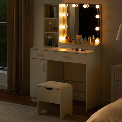 Dressing Table with Mirror