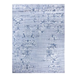 Overdyed One-of-a-Kind Rectangle 9'2" X 12'3" Hand Knotted Area Rug
