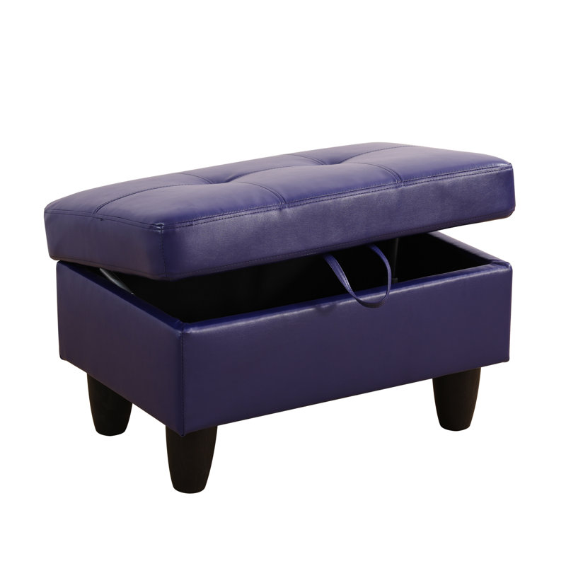 Canapé modulaire en similicuir 3 pièces, Similicuir mauve, Orienté à gauche (vu de face)