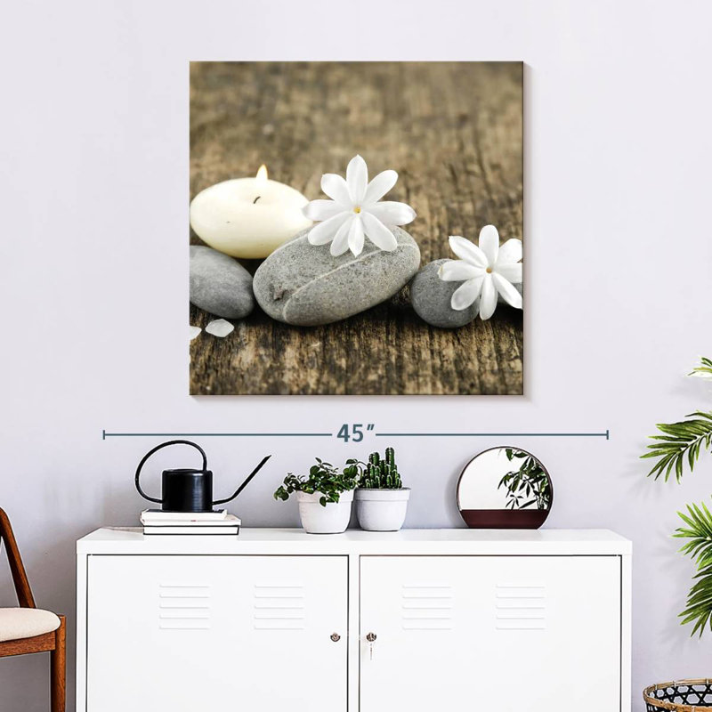 Kerrick Zen Pebbles III, 39" H x 39" W
