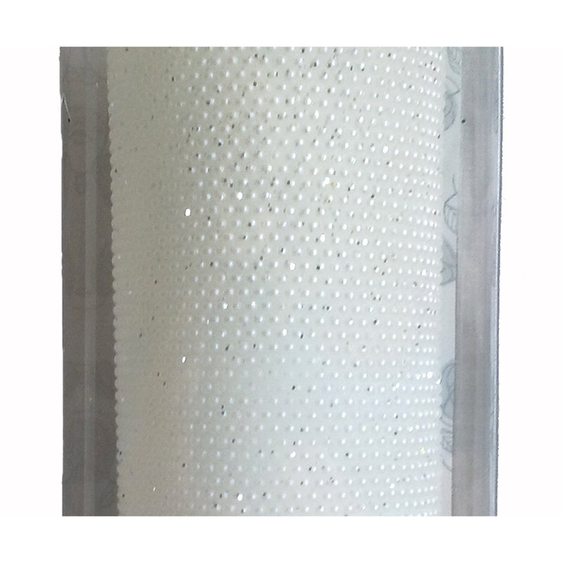 Bougie pilier à motif à billes sans parfum, H 9,25 po x l 2,75 po x P 2,75 po