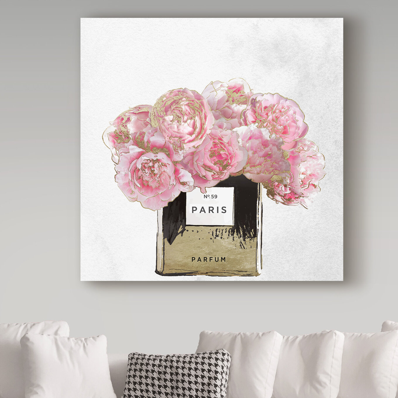 New Books Grey Blush With Box Of Roses Throw Pillow By Amanda