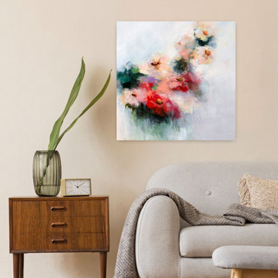 Fleurs abstraites de May, art contemporain