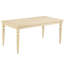 Table de rangement cosmétique urbaine polyvalente - Structure en bois blanc câblé pour produits de beauté, style et commodité