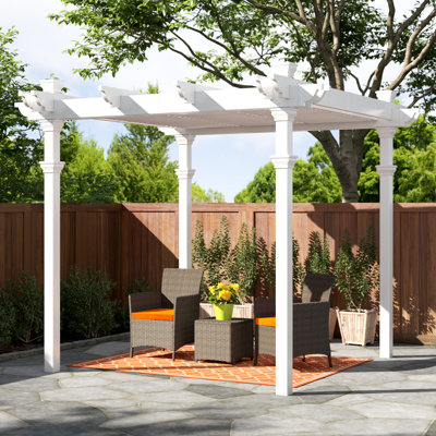 Corfu Vinyl Pergola