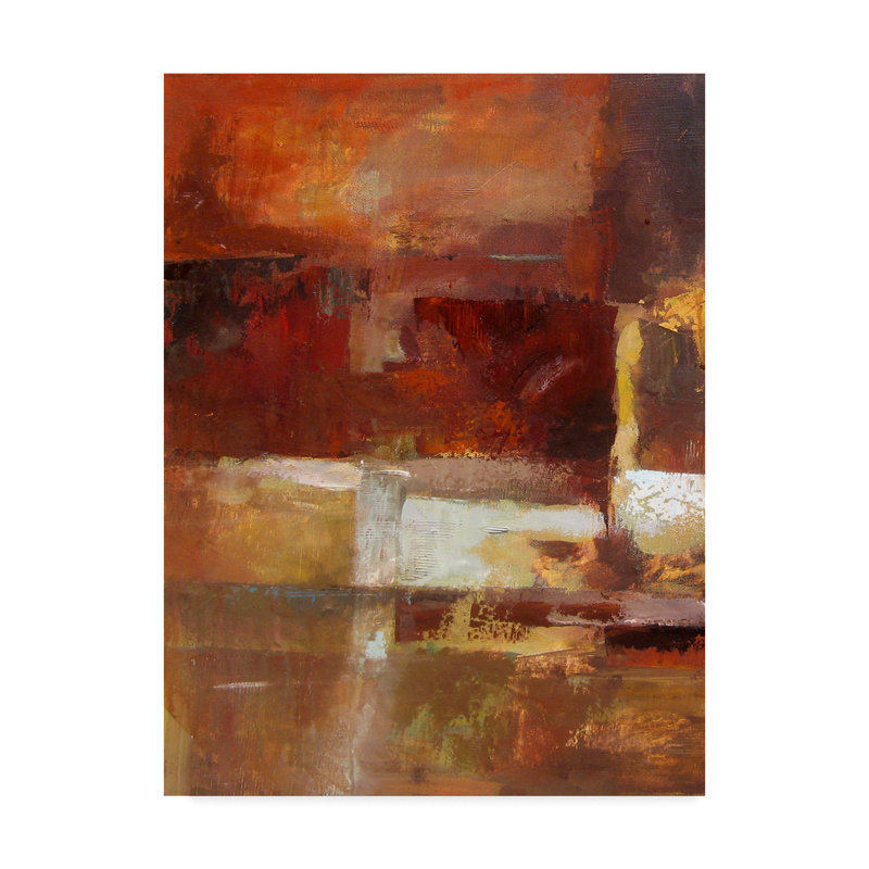 Earth Tones I - impression sur toile tendue, H 24 po x l 18 po x P 2 po