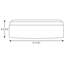 Plafonnier encastré cylindrique simple à 1 lumière Siddharth-26209891-26209889