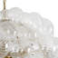 Lustre 12 lumières en verre Twisty