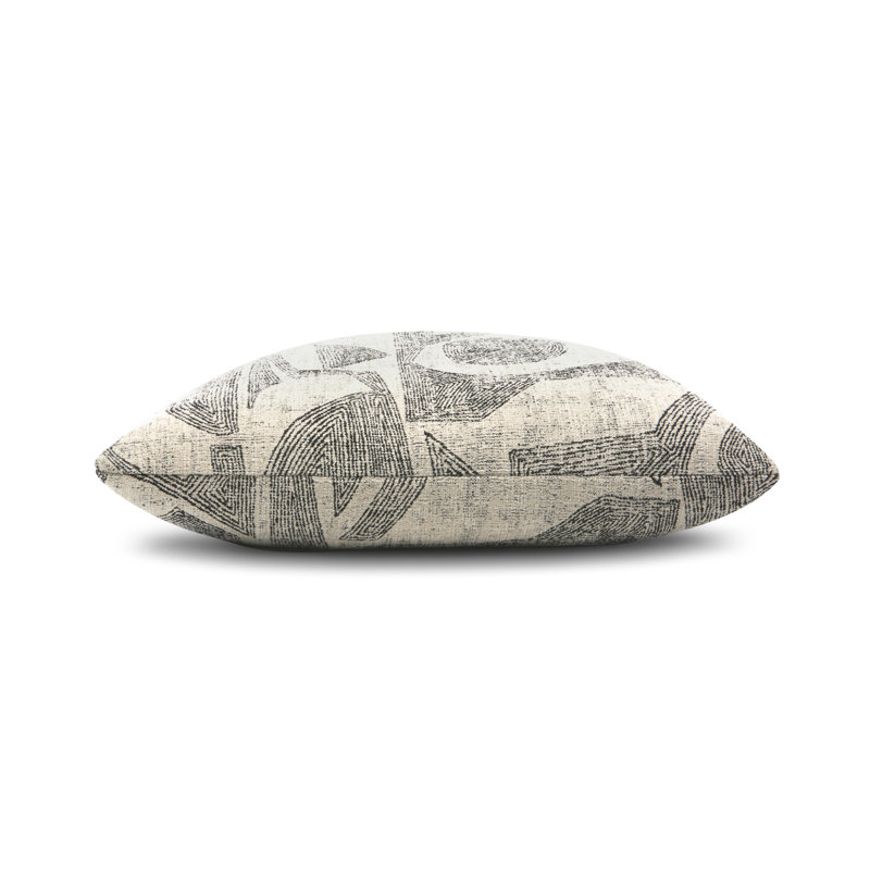 Influence Acrylic Throw Square Indoor/Outdoor Pillow Cover & Insert by Elaine Smith, 22"H x 22"W, Polyester, Light Brown