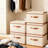 4Pack Storage Bins Boxes with Lids Decorative Storage Boxes Collapsible Fabric Storage Basket Containers Lidded Storage Cube for Bedroom Organizing Closet Home Office-1227386548