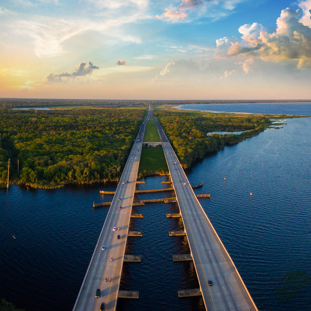 St. Johns River - Leinwandbild