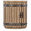Vineyard Row Wine Barrel End Table