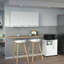 Ensemble de cuisine, garde-manger et armoire murale 2 pièces Millwood