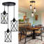 Palladium 3 - Light Black Kitchen Island Pendant