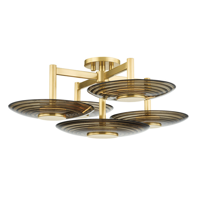 Griston Semi Flush by PEMBROOKE & IVES