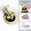 Drain escamotable en acier inoxydable pour lavabo de salle de bain avec trop-plein-85369499