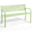 Banc d'extérieur en fer noir 47 po-1828163820