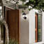 Ensemble de 2 appliques murales noires Bondilla