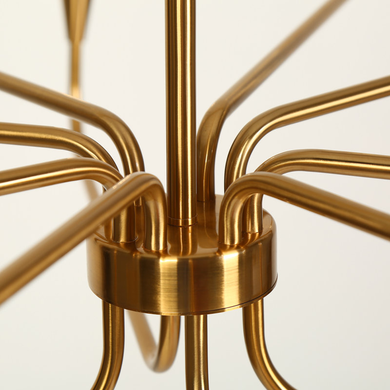 Très grand lustre classique / traditionnel à intensité variable de 12 lumières l 41 po Jenavicia