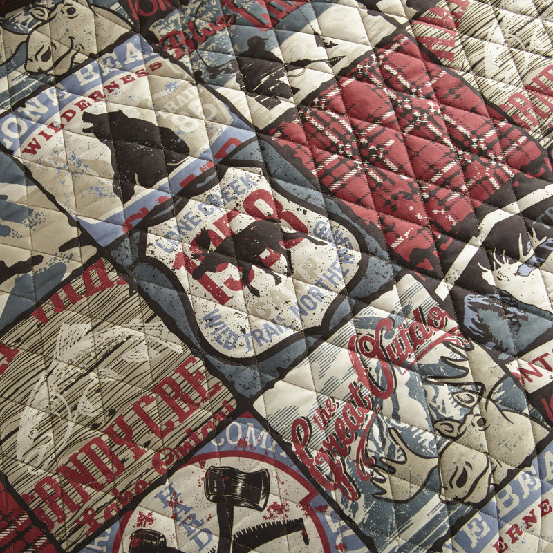 Your Lifestyle by Donna Sharp The Great Outdoors Quilted Throw