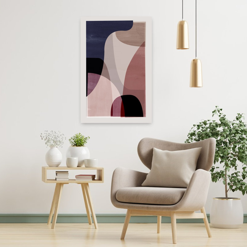 Art contemporain contemporain, H 36 po x l 24 po