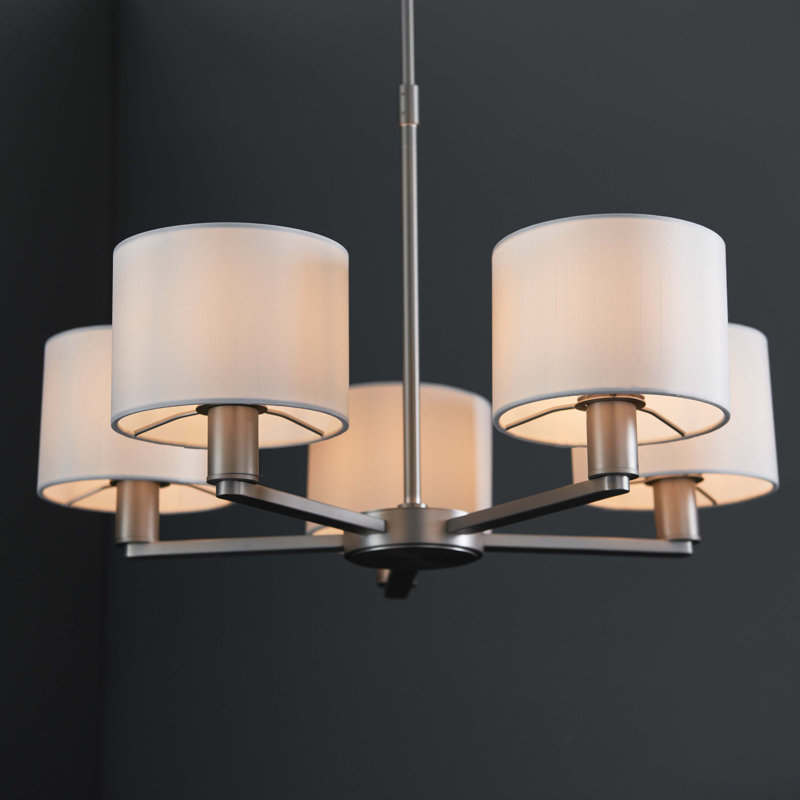 Katrina 5 - Light Shaded Chandelier