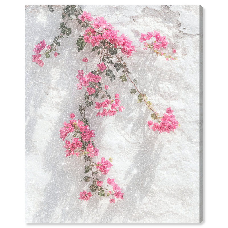 Santorini Blush Print by Oliver Gal, 16"H x 20"W, Gallery Wrapped