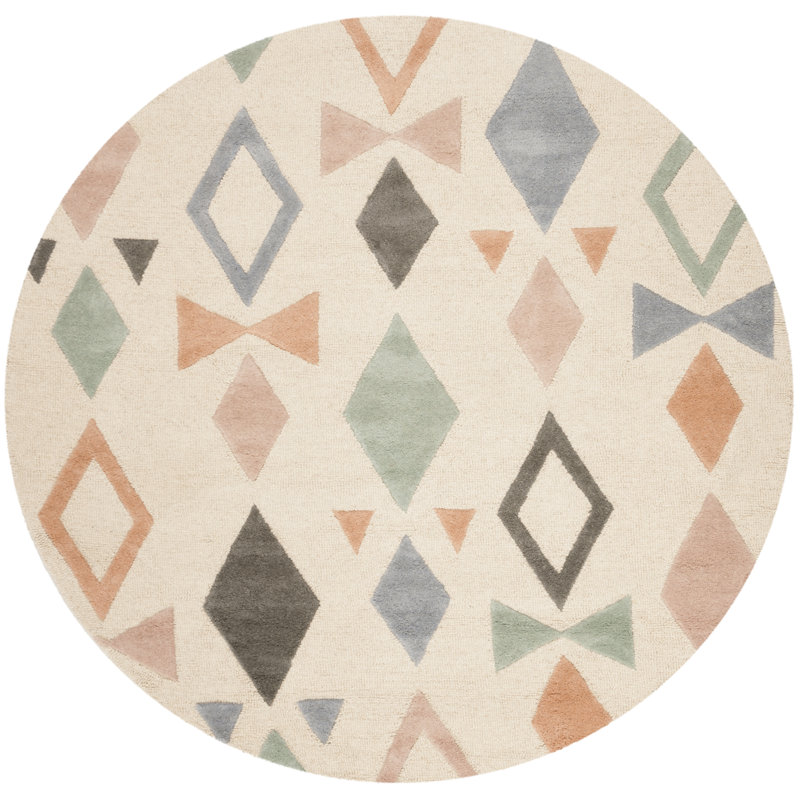 Tapis pour enfants, Rond 5 pi