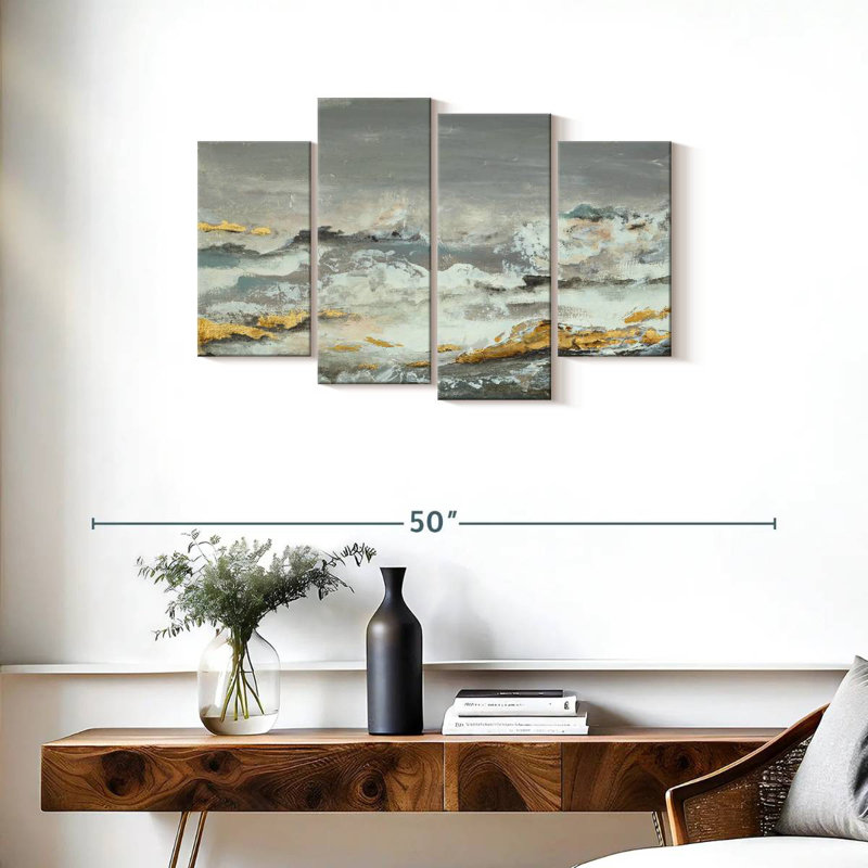 Avery Golden Rocks, 22" H x 36" W
