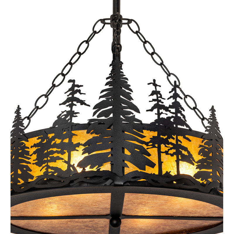 Rustic Lodge 4 - Light Pendant