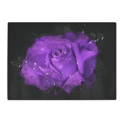 Rose Flower Vol.3 Paint Splash Chopping Board