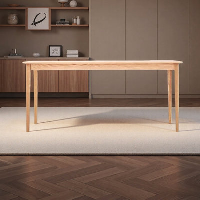 Rectangular minimalist desk