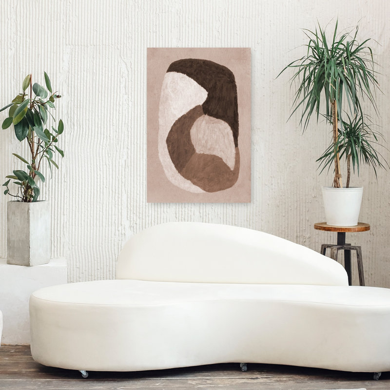 Art contemporain contemporain abstrait, H 36 po x l 24 po