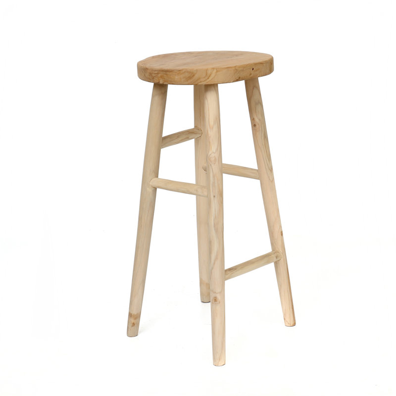 Burdon Teak Outdoor Stool