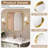 Cozy Design Tempered Glass Framed Wall-Mounted Bathroom Vanity Mirror-102799394-102799396-102799382