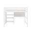 Lit mezzanine simple avec tablettes, bureau et tableau d'écriture-1913717714
