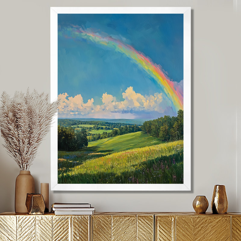 Holloway - paysages, impressions sur toile, H 20 po x l 12 po, Reproduction encadrée d'une seule photo, Blanc