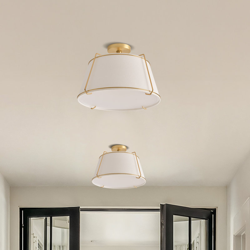 Plafonnier semi-encastré Modern