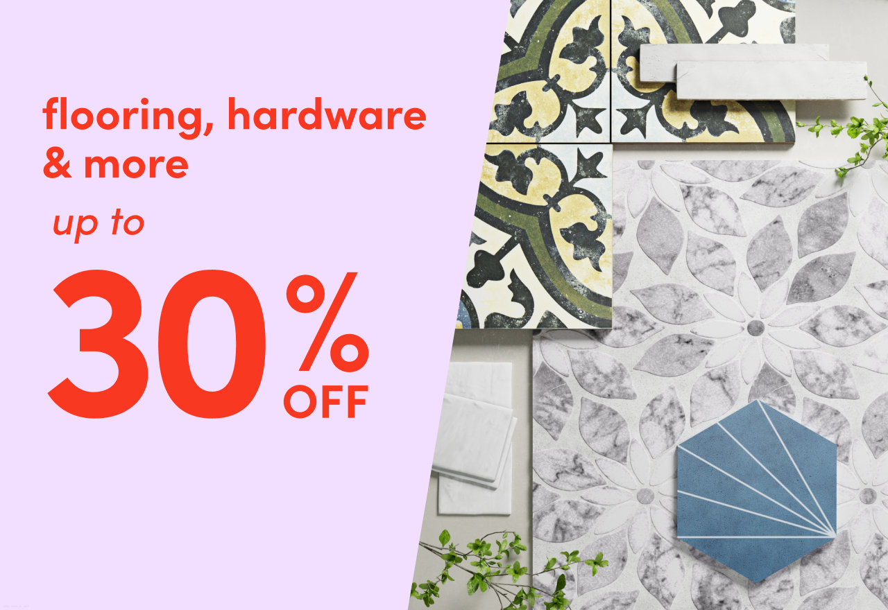 flooring, hardware & more clearance