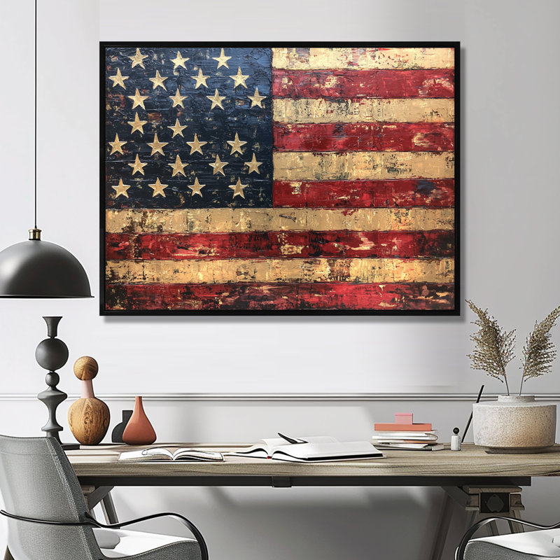 Drapeau de la convention de Moberly, États-Unis, art mural, H 12 po x l 20 po, Impression encadrée flottante, Noir